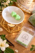 Fondants parfumés Linge Propre en forme de cœur, faits main - L'instant Fondant