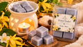 Fondants parfumés Ylang Musc faits main en cire de soja - L'instant Fondant