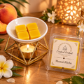 Fondants parfumés Monoï-Pêche faits main - L'instant Fondant